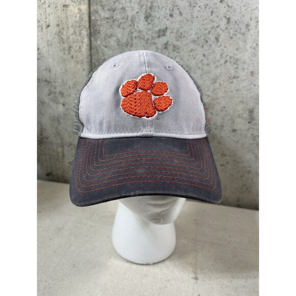 Clemson Tigers Mesh Trucker Snapback Hat Cap New Era Paw NCAA Football - Picture 1 of 7